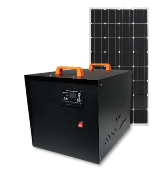 SPV Off Grid Mppt 3000W Solar Paket Sistem Tak çalıştır SPV-A2K3000